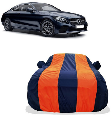Tricway Car Cover For Mercedes Benz C220 (With Mirror Pockets)(Orange)