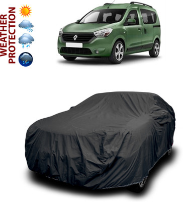 PAGORA Car Cover For Renault Dokker (With Mirror Pockets)(Black)