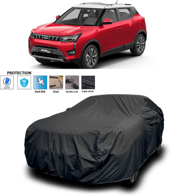 PAGORA Car Cover For Mahindra XUV 300 (With Mirror Pockets)(Black)