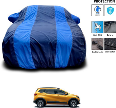 CODOKI Car Cover For Renault Triber (With Mirror Pockets)(Blue)