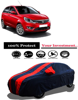 Amexride Car Cover For Tata Bolt (With Mirror Pockets)(Red)