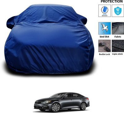 PAGORA Car Cover For Kia Optima (With Mirror Pockets)(Blue)