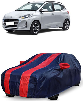 ANTOFY Car Cover For Hyundai Grand i10 Nios Magna CRDi Diesel (With Mirror Pockets)(Red, Blue)