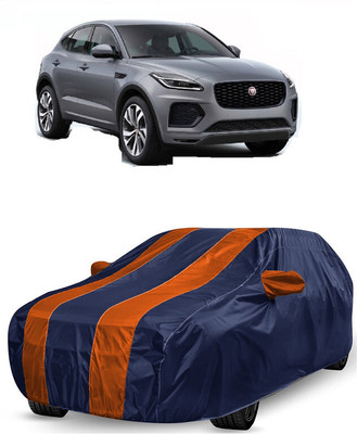 ANTOFY Car Cover For Mahindra E-Pace (With Mirror Pockets)(Orange, Blue)