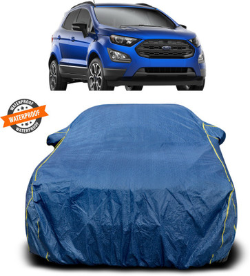 PAGORA Car Cover For Ford Ecosport (With Mirror Pockets)(Blue)