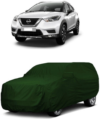 ANTOFY Car Cover For Nissan Kicks (With Mirror Pockets)(Green)