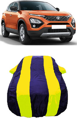 Wegather Car Cover For Tata Harrier XZ Dual Tone Diesel (With Mirror Pockets)(Yellow)