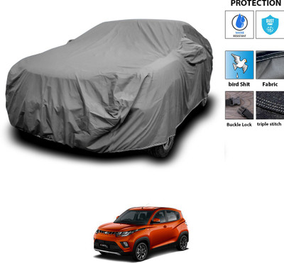 PAGORA Car Cover For Mahindra eKUV100 (With Mirror Pockets)(Grey)