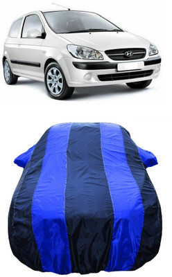 Wegather Car Cover For Hyundai Getz GL (With Mirror Pockets)(Blue)