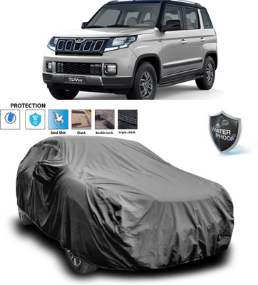PAGORA Car Cover For Mahindra TUV300 (With Mirror Pockets)(Grey)