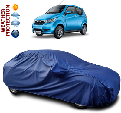 CODOKI Car Cover For Mahindra e2o (With Mirror Pockets)(Blue)