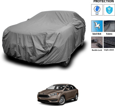 CODOKI Car Cover For Ford Focus (With Mirror Pockets)(Grey)