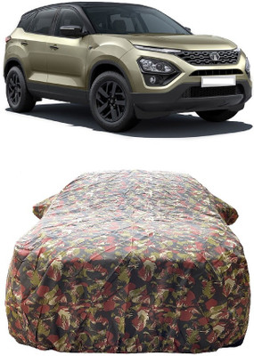 Wegather Car Cover For Tata Harrier XZ Plus Diesel (With Mirror Pockets)(Multicolor)