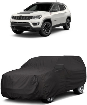 ANTOFY Car Cover For Jeep Compass Trailhawk 4x4 Diesel (With Mirror Pockets)(Grey)
