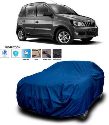 PAGORA Car Cover For Mahindra Quanto (With Mirror Pockets)(Blue)