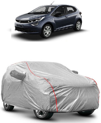 Autoprime Car Cover For Tata Altroz XT Petrol (With Mirror Pockets)(Silver)