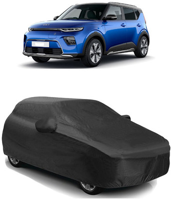 SUGASHRI Car Cover For Kia Soul EV (With Mirror Pockets)(Grey)