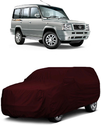 ANTOFY Car Cover For Tata Sumo Gold (With Mirror Pockets)(Maroon)