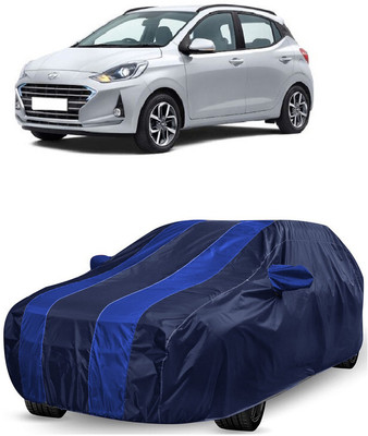 ANTOFY Car Cover For Hyundai Grand i10 Nios Magna CRDi Diesel (With Mirror Pockets)(Blue, Blue)