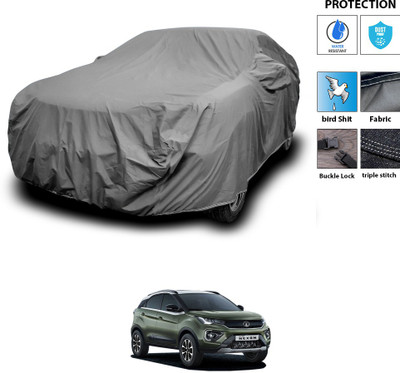 PAGORA Car Cover For Tata Nexon (With Mirror Pockets)(Grey)