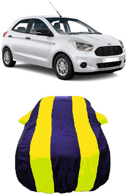 Wegather Car Cover For Ford Figo 1.5D Titanium MT (With Mirror Pockets)(Yellow)