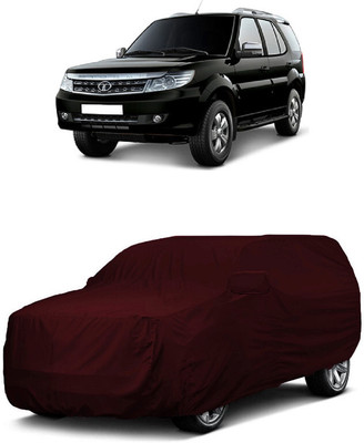 ANTOFY Car Cover For Tata Safari Storme (With Mirror Pockets)(Maroon)