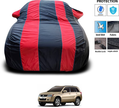 PAGORA Car Cover For Maruti Suzuki Grand Vitara (With Mirror Pockets)(Red)