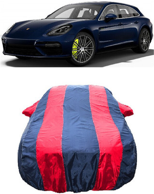 Wegather Car Cover For Porsche Panamera Turbo S E-Hybrid Sport Turismo Petrol (With Mirror Pockets)(Red)
