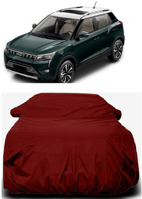 Autoprime Car Cover For Mahindra XUV300 W6 Petrol (With Mirror Pockets)(Maroon)
