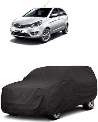 ANTOFY Car Cover For Tata Bolt Revotron XMS Petrol (With Mirror Pockets)(Grey)