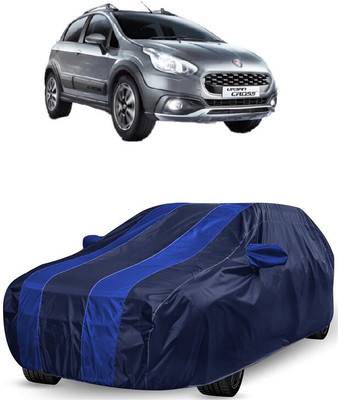 ANTOFY Car Cover For Fiat Avventura Power Up 1.3 Dynamic Diesel (With Mirror Pockets)(Blue, Blue)