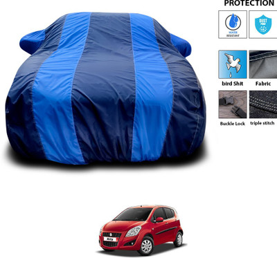 CODOKI Car Cover For Maruti Suzuki Ritz (With Mirror Pockets)(Blue)