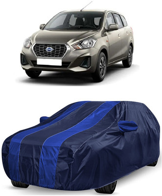 ANTOFY Car Cover For Datsun GO Plus D (With Mirror Pockets)(Blue, Blue)