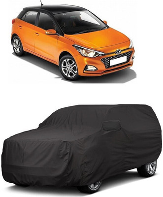 ANTOFY Car Cover For Hyundai Elite i20 Asta Option Petrol (With Mirror Pockets)(Grey)