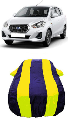 Wegather Car Cover For Datsun Go Plus T Option CVT Petrol (With Mirror Pockets)(Yellow)