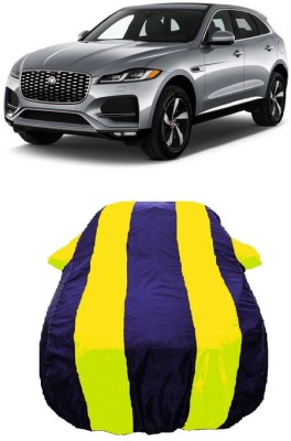 Wegather Car Cover For Jaguar F-Pace Prestige 2.0 AWD Diesel (With Mirror Pockets)(Yellow)