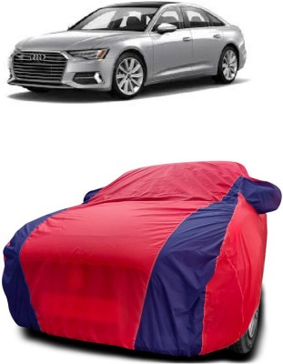 Autoprime Car Cover For Audi A6 4F2 2.0 TFSI (With Mirror Pockets)(Red, Blue)