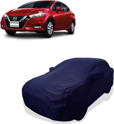 Tricway Car Cover For Nissan Almera S (With Mirror Pockets)(Blue)