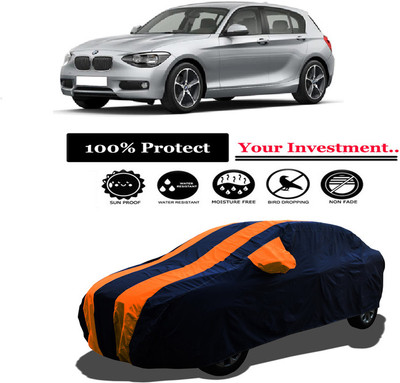 Amexride Car Cover For BMW 1 Series 1 E81 118D (With Mirror Pockets)(Orange)