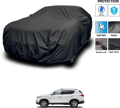 PAGORA Car Cover For Mahindra XUV400 (With Mirror Pockets)(Black)