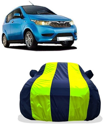 Tricway Car Cover For Mahindra e2oPlus P4 (With Mirror Pockets)(Yellow)