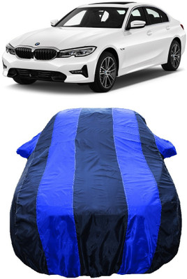 Wegather Car Cover For BMW 3 Series 325i (With Mirror Pockets)(Blue)
