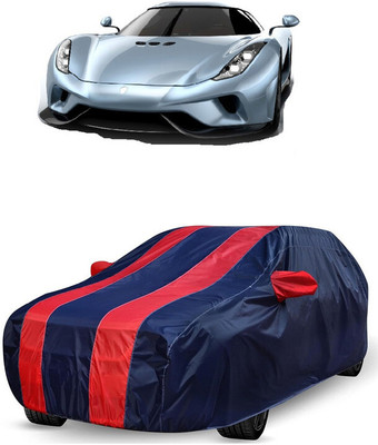 ANTOFY Car Cover For Koenigsegg Regera 5L Twin-turbo V8 (With Mirror Pockets)(Red, Blue)