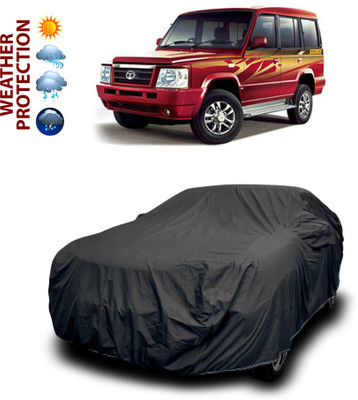 PAGORA Car Cover For Tata Sumo Gold (With Mirror Pockets)(Black)