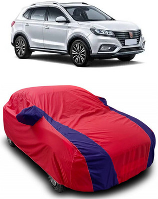 ANTOFY Car Cover For MG ERX5 (With Mirror Pockets)(Red, Blue)