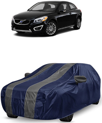 ANTOFY Car Cover For Volvo C30 1.6 NCT (With Mirror Pockets)(Grey, Blue)