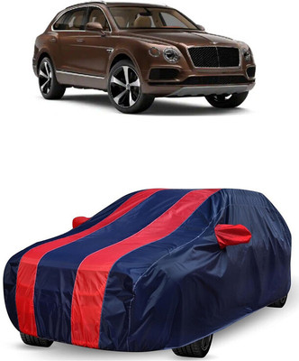 ANTOFY Car Cover For Bentley Bentayga 6.0 W12 Petrol (With Mirror Pockets)(Red, Blue)
