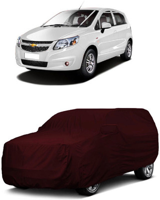 ANTOFY Car Cover For Chevrolet UVA (With Mirror Pockets)(Maroon)