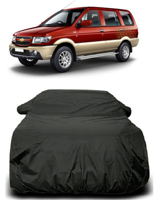 Autoprime Car Cover For Chevrolet Tavera (With Mirror Pockets)(Grey)