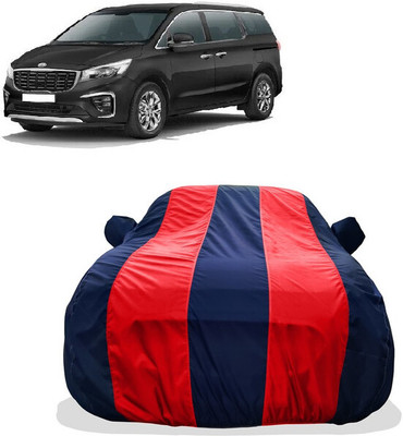 Tricway Car Cover For Kia Carnival Premium Diesel (With Mirror Pockets)(Red)